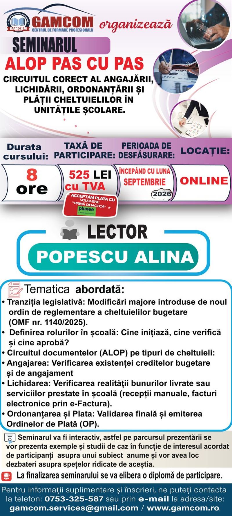 Transparenta ALOP